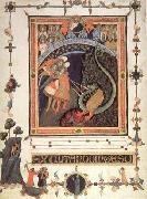Bonaguida, Pacino di Detail of the Apparition of Saint Michael painting